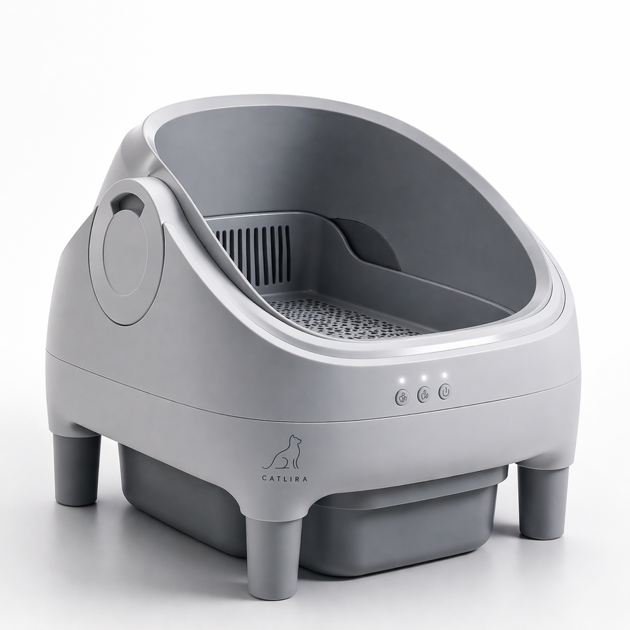 Litière autonettoyante connectée 76L | CATLIRA™ PLUS