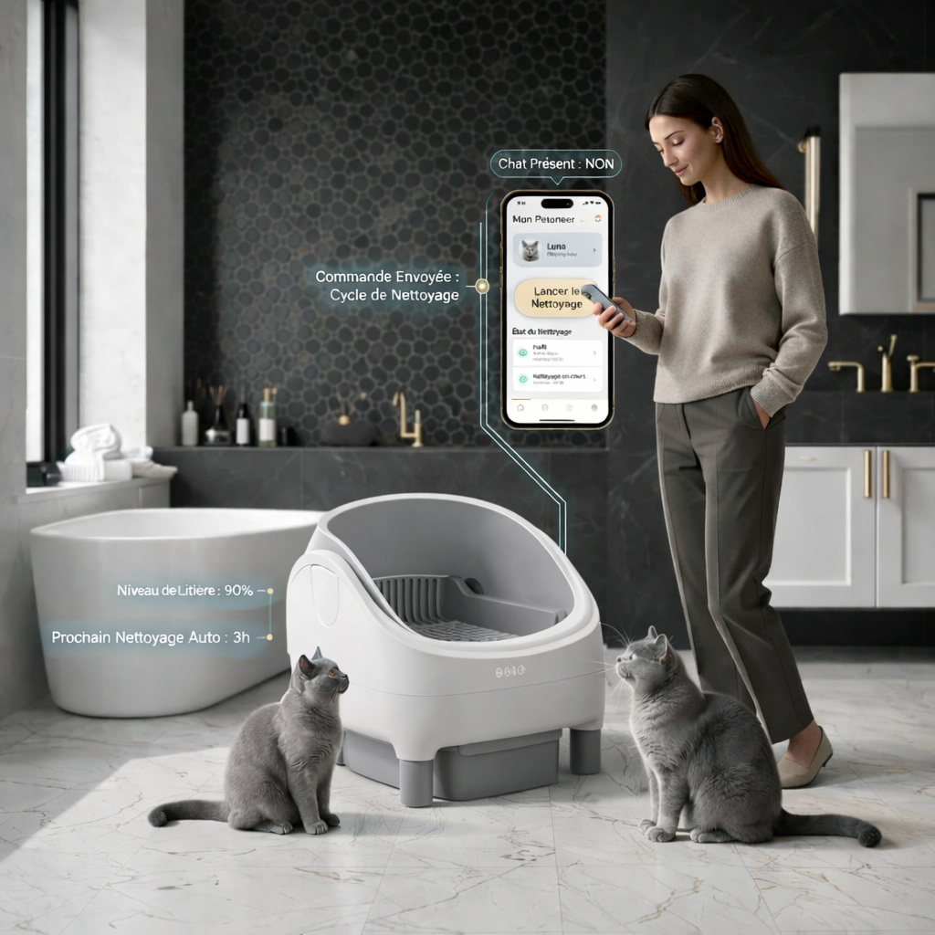 Gardez le contrôle depuis votre smartphone