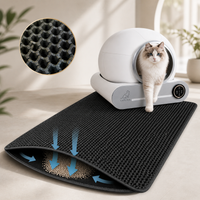 Tapis de litière anti-granules double couche | CATLIRA™