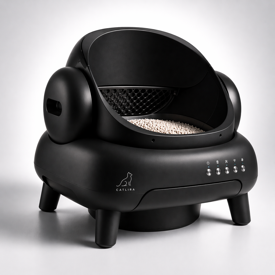Litière Autonettoyante Connectée pour chat 72L | CATLIRA™ PRO